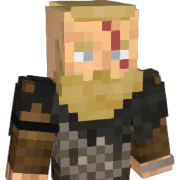 badedas Minecraft avatar bust