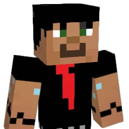badkuki Minecraft avatar bust
