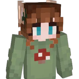 baggydog Minecraft avatar bust