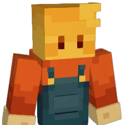 bagplants Minecraft avatar bust