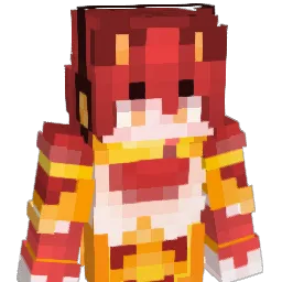 baimingming Minecraft avatar bust