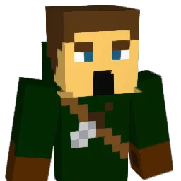 bakrebs Minecraft avatar bust