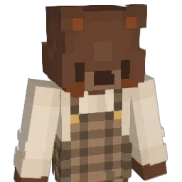 balooooga Minecraft avatar bust
