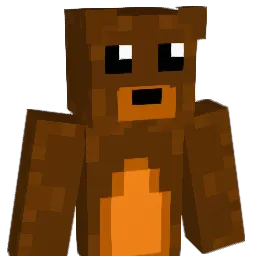 bamsedrikk Minecraft avatar bust