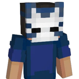 ban2g Minecraft avatar bust