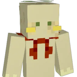 baninng Minecraft avatar bust