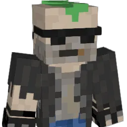 baoKer Minecraft avatar bust