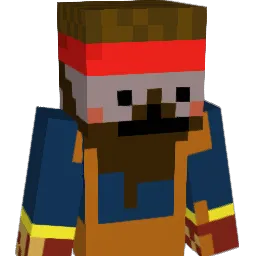 barabanks Minecraft avatar bust