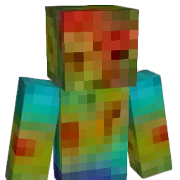 bartbug Minecraft avatar bust