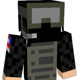 baseballbrock Minecraft avatar bust