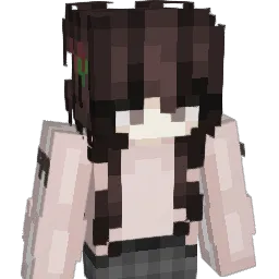 bashfulkayla Minecraft avatar bust