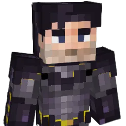 batman17_ Minecraft avatar bust