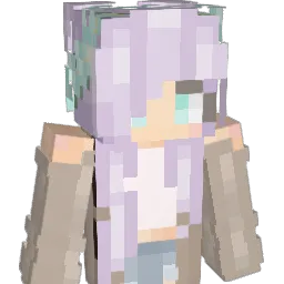 be11a Minecraft avatar bust