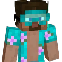 beachgoer Minecraft avatar bust