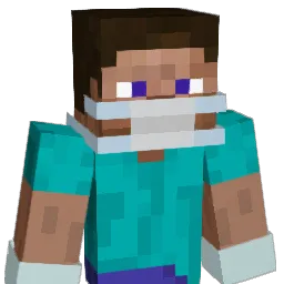 beachland Minecraft avatar bust