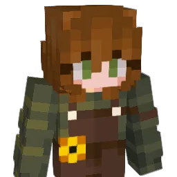 beccsas Minecraft avatar bust