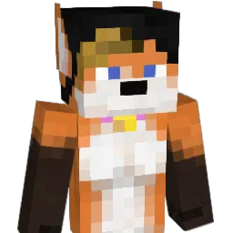 beepthefox Minecraft avatar bust