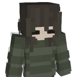 belallala Minecraft avatar bust