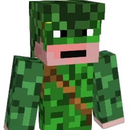 beneman Minecraft avatar bust