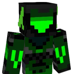 berseeker Minecraft avatar bust