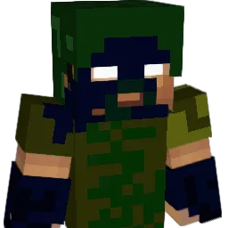 bgninga Minecraft avatar bust