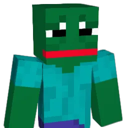 bibibobs Minecraft avatar bust