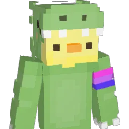 bickenicken Minecraft avatar bust