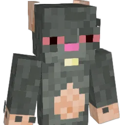 bigbinrat Minecraft avatar bust