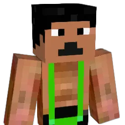 biggermanbomber Minecraft avatar bust