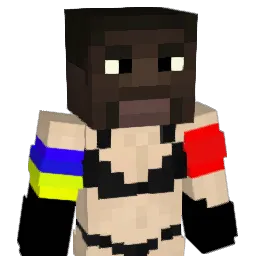 bigoilyjuicymen Minecraft avatar bust