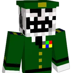 biguest Minecraft avatar bust