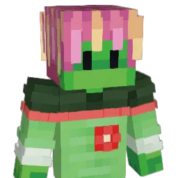 bilbu Minecraft avatar bust