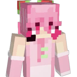 bimboangel Minecraft avatar bust