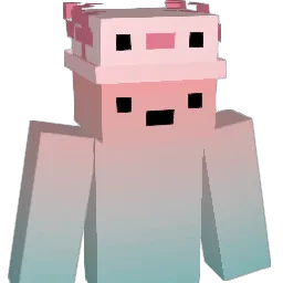 bingubing Minecraft avatar bust