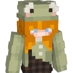 binkycat Minecraft avatar bust