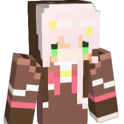 binmixi Minecraft avatar bust