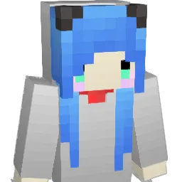 binuae Minecraft avatar bust