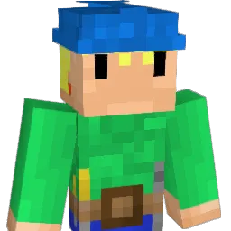 birbgal Minecraft avatar bust