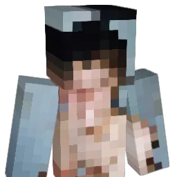 birkencybertron Minecraft avatar bust