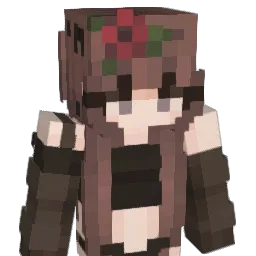 biseksualna Minecraft avatar bust