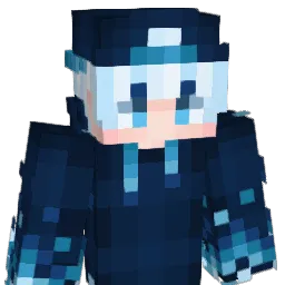 blackinwhite Minecraft avatar bust