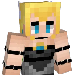 blacky1208 Minecraft avatar bust