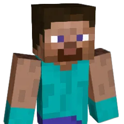 blamin Minecraft avatar bust