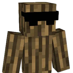 blanconegro Minecraft avatar bust