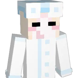 blandice Minecraft avatar bust