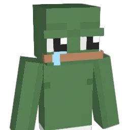 blazerry Minecraft avatar bust
