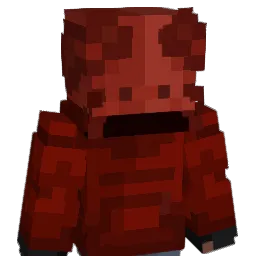 bleedingwax Minecraft avatar bust