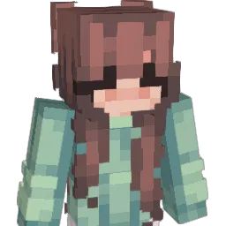 blhsarah Minecraft avatar bust