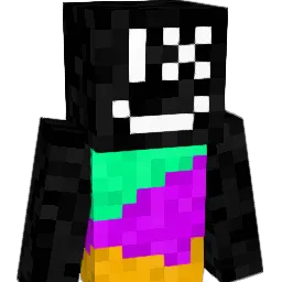 bli_nded Minecraft avatar bust