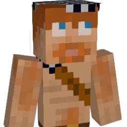 blindapple Minecraft avatar bust